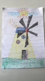 O moinho do futuro | Afonso Lopes Rebelo Dias - 8 anos (Externato D. Afonso V, Sintra)